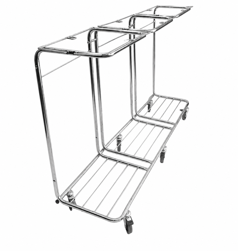 Kanneton säkkiteline 3 x 150 L