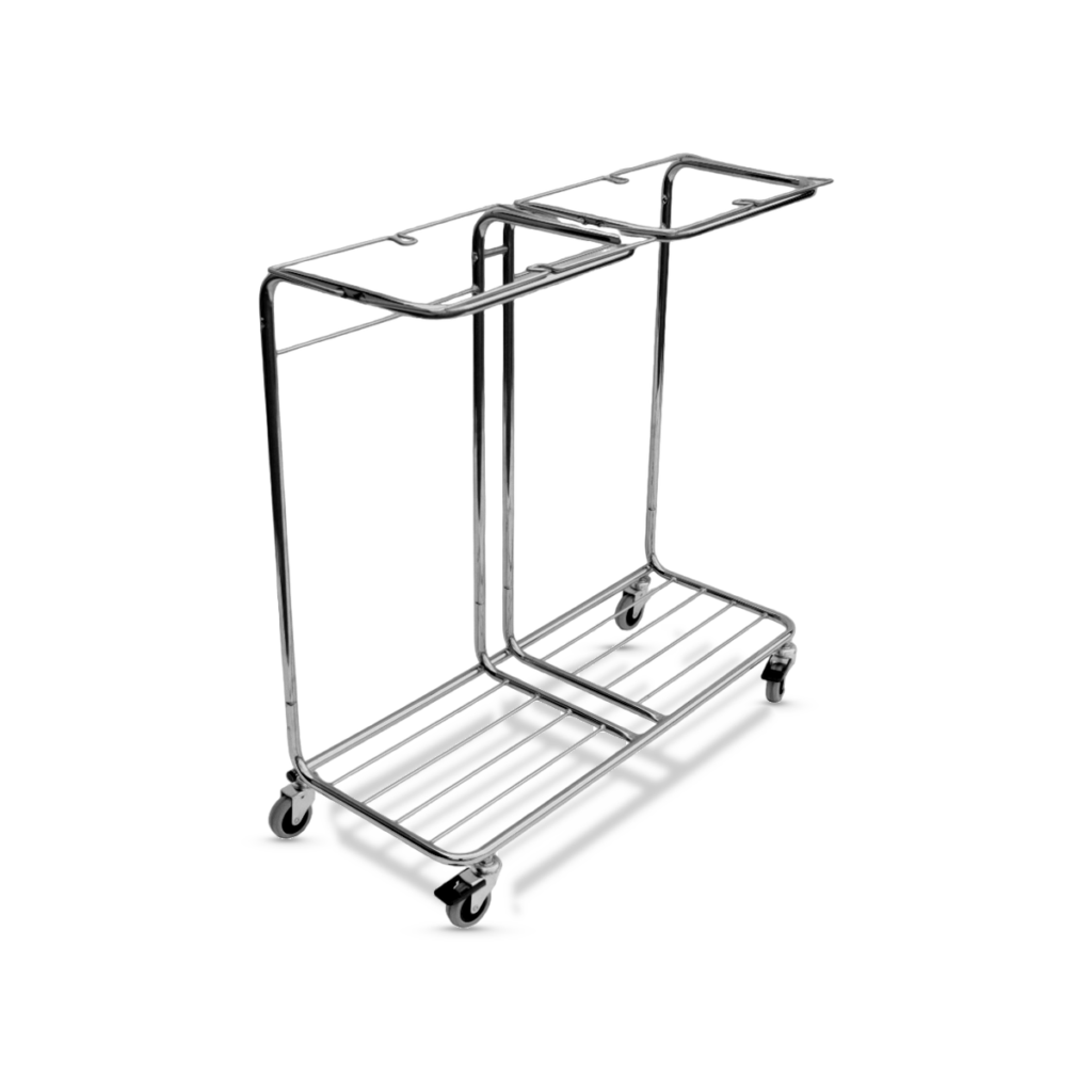 Kanneton säkkiteline 2 x 150 L