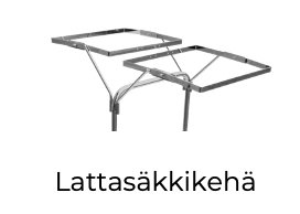 Jätesäkkiteline lattasäkkikehä