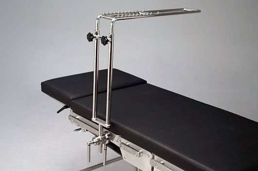 Supporting frame with clamp