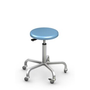 techmed pyöreä tuoli ruskea sinine TB-03